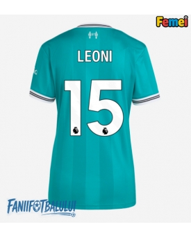 Liverpool Giovanni Leoni #15 Tricou Fotbal Replică 2025-26 Femei Treilea